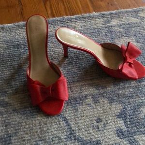 Kate Spade Red Bow Heels